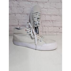 DC Shoes Evan Smith Women's Size 9 Hi Zero LE Cream Leather High Top Sneakers